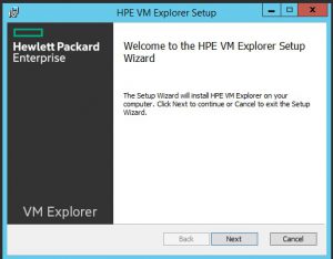 Solución backup HP VM Explorer