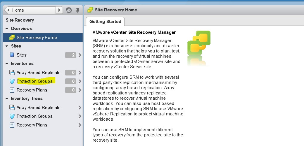 Instalación Site Recovery Manager (SRM) Parte 4