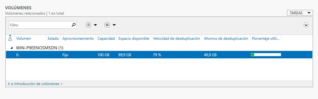 Instalación repositorio Deduplicado Windows 2016 para Veeam 8
