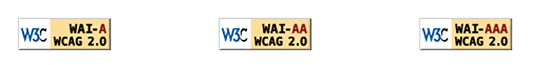 Niveles de acccesibilidad web WCAG 2.0 